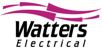 Logo featuring three stylized magenta waves above the text "Laboratoire Garnier" in black.